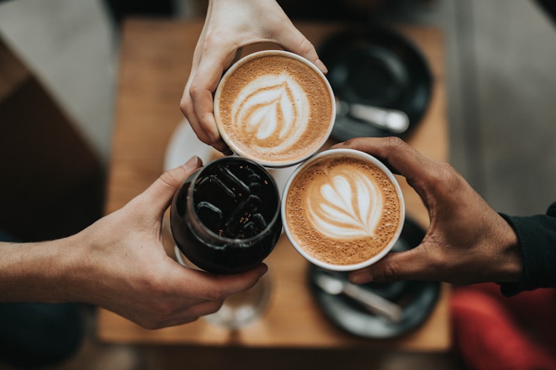 Barista preparing artisan coffee